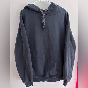 Aerie Offline Dusty Blue Oversized Hoodie for Women
